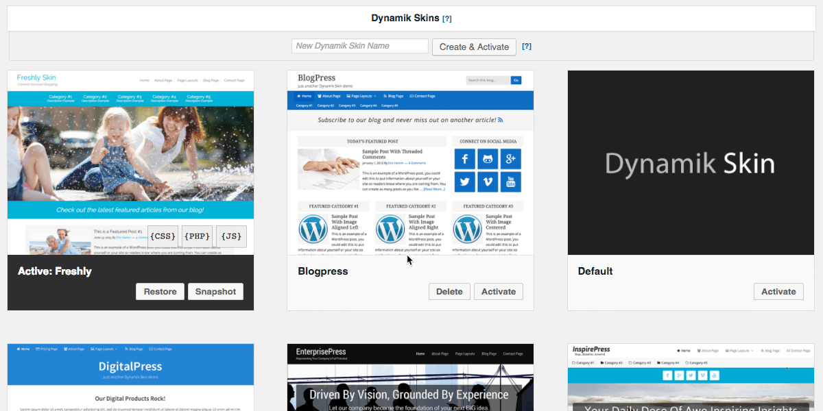 Dynamik Website Builder for Genesis - Cobalt Apps